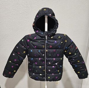 Girls Old Navy puffer jacket size M